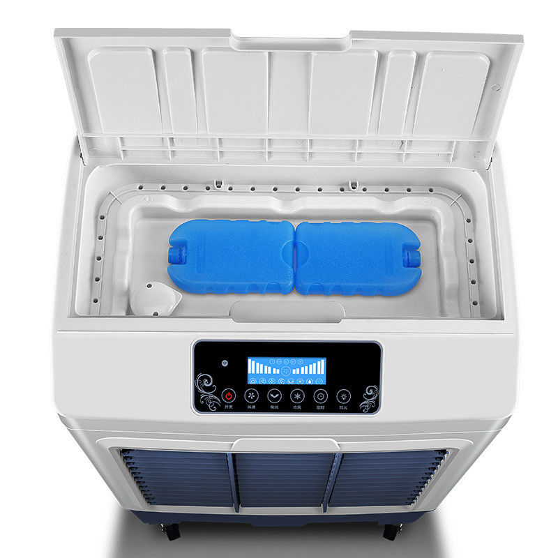 Cooler à air de couleur personnalisé refroidissement par évaporation d'eau refroidisseur d'air symphonique mobile