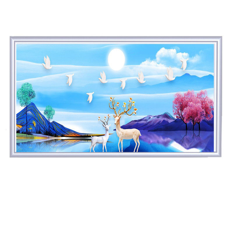 Réchauffement radiant de l'espace Miroir mural monté en carbone cristallin Panneau chauffant infrarouge MHT-002