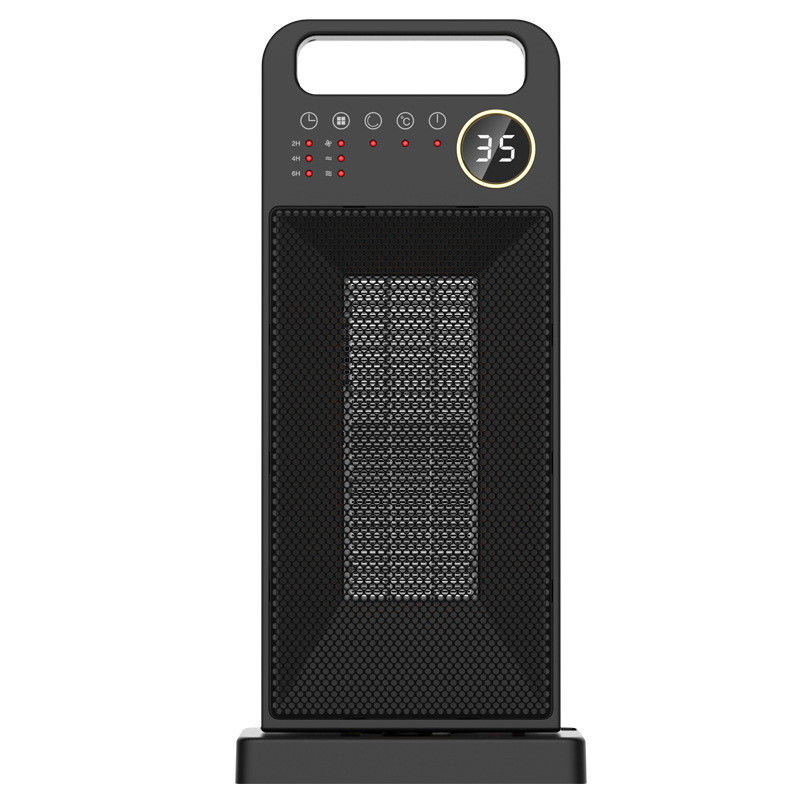 Écran tactile chauffage électrique Ventilateur en céramique PTC portable avec télécommande et installation